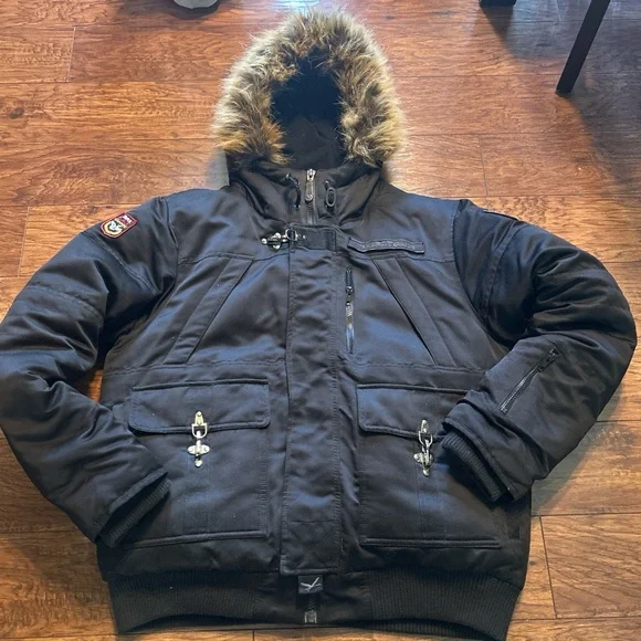 Puffer Coat Mens Fat Goose Jacket Triple Goose Puffer Jacket Men